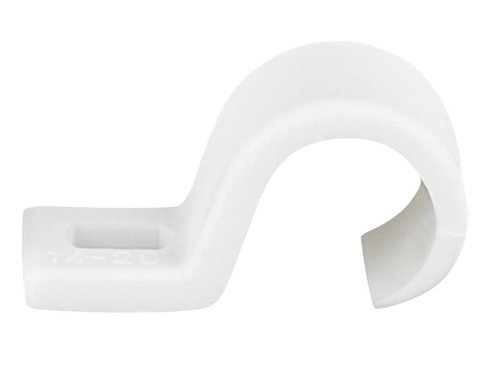 TIL Tillex White Clamp 14-20mm Box 100