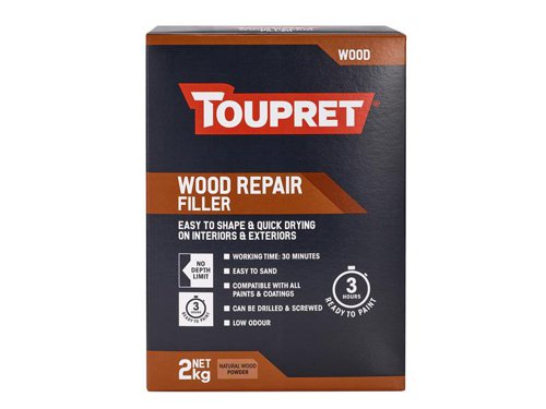 Toupret Wood Repair Filler 2kg