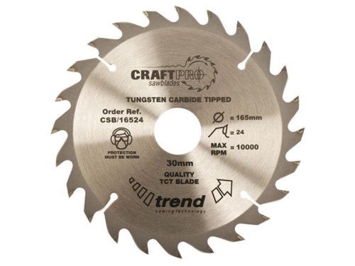 TRE CSB/14024 Craft Pro Saw Blade 140 x 20mm x 24T