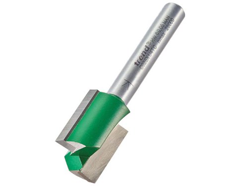 TRE C025 x 1/4 TCT Two Flute Cutter 15.9 x 19.1mm