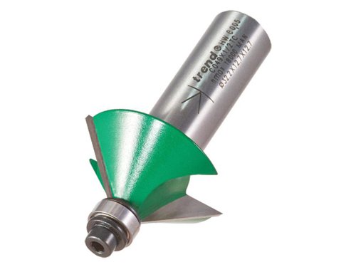 TRE C049 x 1/2 TCT Bearing Guided Chamfer Cutter 45° 12.7 x 32mm