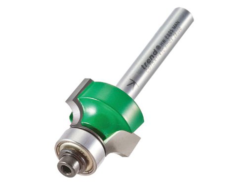 TRE C075 x 1/4 TC Round Over Two Flute Cutter 4.8 x 12.7mm