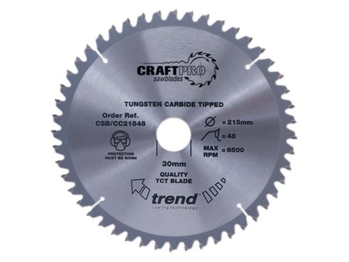 TRE CSB/CC30524 CraftPro Mitre Saw Blade 305 x 30mm x 24T