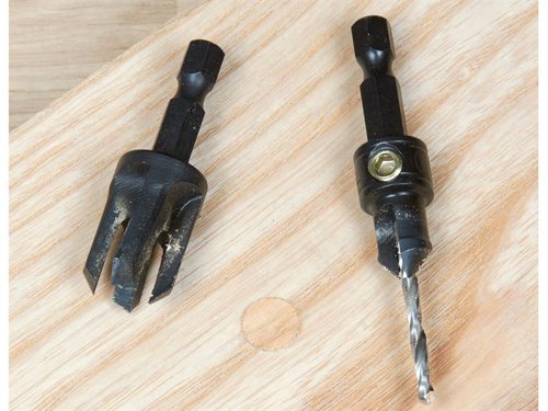 TRE SNAP/PC/A Snappy Countersink & Plug Cutter Set, 4 Piece