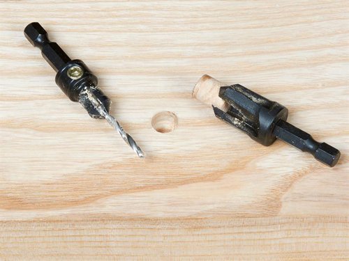 TRE SNAP/PC/A Snappy Countersink & Plug Cutter Set, 4 Piece