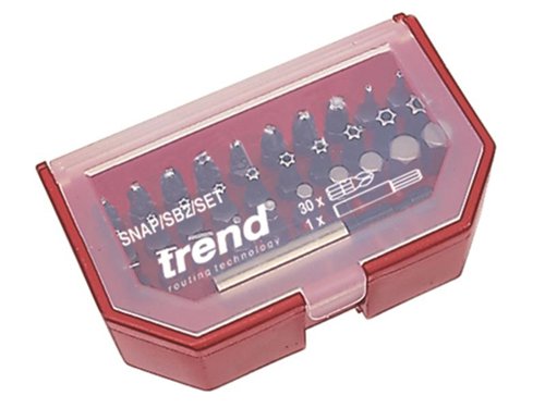 TRE Snappy Screwdriver Bit Set, 31 Piece
