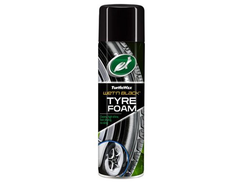 Turtle Wax Wet 'n' Black Tyre Foam 500ml