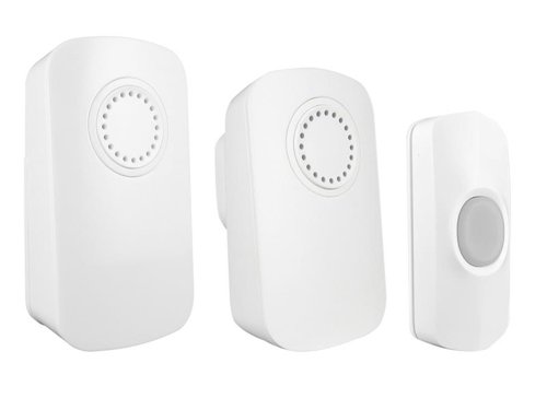 UNC Smart Portable Chime & Plug-In Door Chime (Twin Pack)
