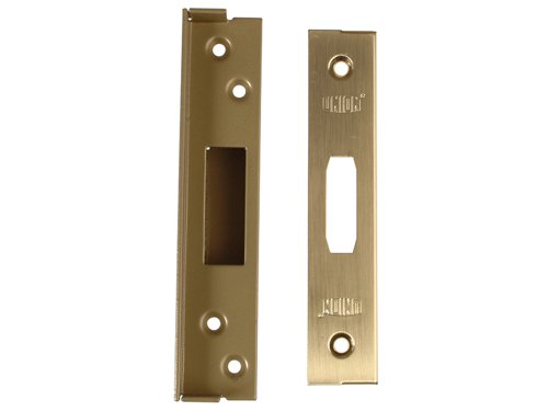 2100R Rebate sets used to convert a 2100 Union StrongBOLT mortice lock into a full rebated lock.To suit: minimum door thickness 44mm.Size: 25mm (1 in)Finish: Polished BrassBoxed