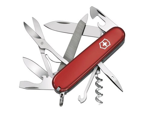 VICMOUN Victorinox Mountaineer Swiss Army Knife Red 1374300