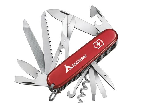 VICRANGB Victorinox Ranger Swiss Army Knife Red Blister Pack
