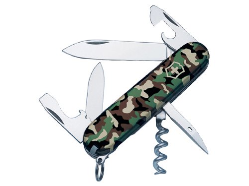 VICSPARCAB Victorinox Spartan Swiss Army Knife Camouflage Blister Pack