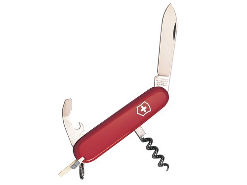 VICWAIT Victorinox Waiter Swiss Army Knife Red 0330300