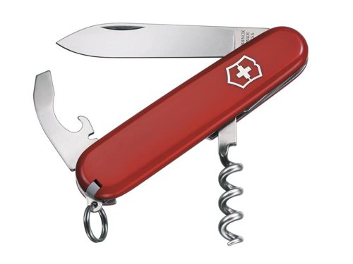 VICWAITB Victorinox Waiter Swiss Army Knife Red Blister Pack