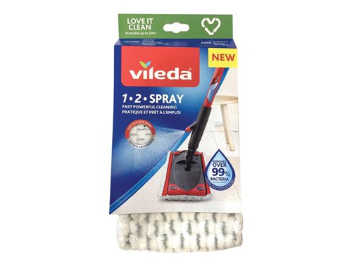 VIL166840 Vileda 1-2 Spray Mop Refill Pad