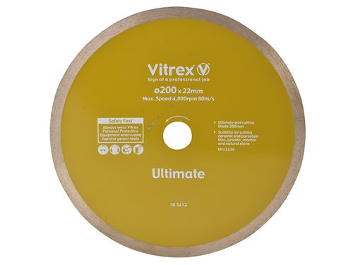 VIT103412 Vitrex Ultimate Diamond Blade 200mm