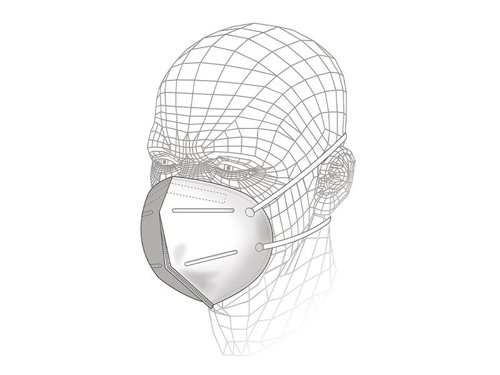 Vitrex Fold Flat Respirator P1 (Pack 3)