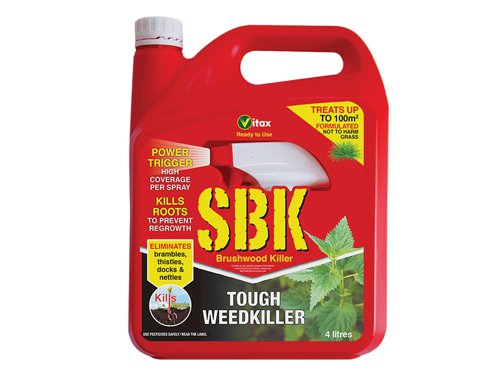 VTXBK4L Vitax SBK Brushwood Killer Ready To Use 4 litre
