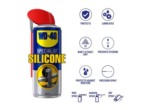 W/D44377 WD-40® WD-40 Specialist® Silicone Spray 400ml