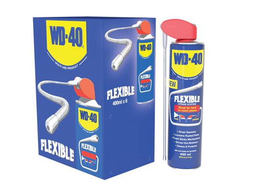W/D44692 WD-40® WD?40® Multi-Use Flexible Straw 400ml (Case of 6)