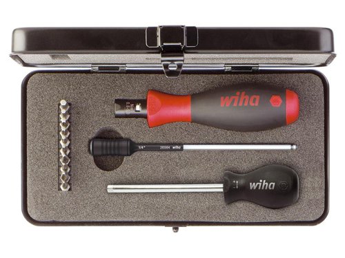 Wiha TorqueVario®-S Screwdriver Set, 14 Piece