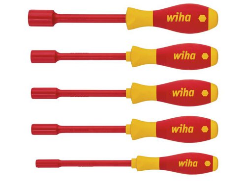 Wiha SoftFinish® electric Hex Nut Driver Set, 6 Piece