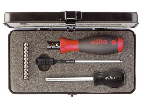 Wiha TorqueVario®-S TORX® Screwdriver Set, 14 Piece