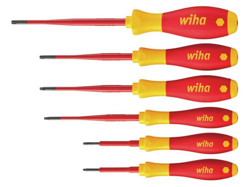 Wiha SoftFinish® electric slimFix TORX® Screwdriver Set, 6 Piece