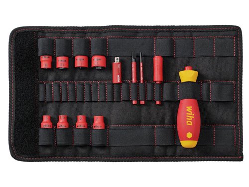 Wiha slimVario® electric Screwdriver and Nut Driver Set, 13 Piece