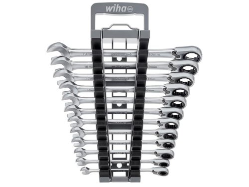 WHA Ring Ratchet Spanner Set, 12 Piece