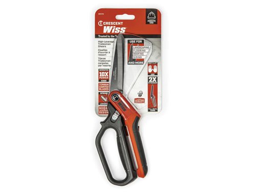 WISCW11TM Crescent Wiss® Spring-Loaded Tradesman Shears 279mm (11in)