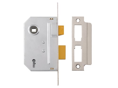 YALPM320CH25 Yale Locks PM320 3 Lever Mortice Sashlock Polished Chrome 65mm 2.5in