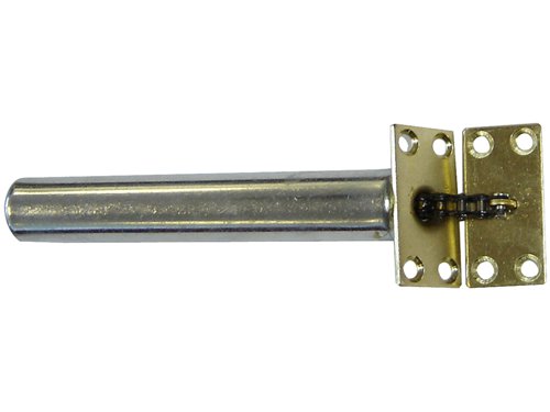 The Yale PYCJDC concealed door closer fits into the hinge side of the door, providing automatic closure of light - medium weight internal doors weighing up to 50kg.This door closer is suitable for left and right hand fitting and supplied with all fixings, the closer has been included in successful fire test to BS EN 1634-1 and is suitable for 1/2 hour fire doors.Finish: Electro Brassed.2 year guarantee.