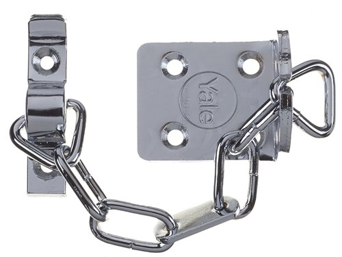 Yale Locks WS6 Security Door Chain - Chrome Finish