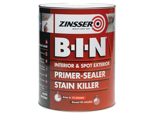 Zinsser B.I.N® Primer, Sealer & Stain Killer Paint White 500ml