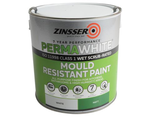 Zinsser Perma-White® Interior Paint Matt 2.5 litre