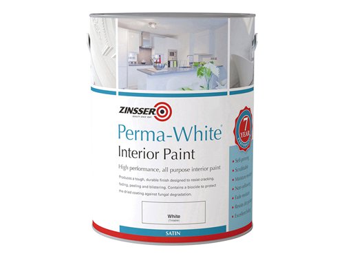 Zinsser Perma-White® Interior Paint Satin 1 litre