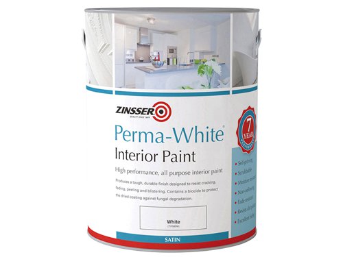Zinsser Perma-White® Interior Paint Satin 2.5 litre