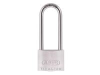 ABUS Mechanical 80TI/40mm TITALIUM™ Padlock 40mm Long Shackle Keyed Alike KA8012