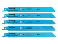 BlueSpot Tools Bi-Metal Reciprocating Saw Blade 240mm x 5 TPI Pack of 5
