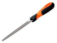 Bahco 1-110-08-2-2 ERGO™ Handled Tapered Edge Flat Second Cut File 200mm (8in)