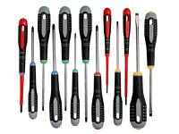 Bahco BE-9875 ERGOâ„¢ Screwdriver Set, 13 Piece