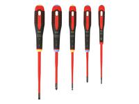 Bahco BE-9882SL ERGO™ Slim VDE Insulated Screwdriver Set, 5 Piece