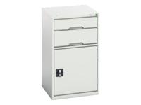 Bott Verso 2 Drawer + Cupboard 900 x 525mm Light Grey