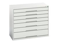 Bott Verso 7 Drawer Cabinet 1050 x 900mm Light Grey