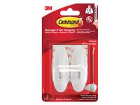 Commandâ„¢ Medium Wire Hooks (Pack 2)