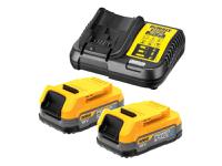 DEWALT DCB1102 E2 XR POWERSTACKâ„¢ Starter Kit 18V