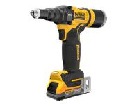DEWALT DCF403E1T XR 3/16in Brushless Riveter 1 x 1.7Ah POWERSTACKâ„¢ Li-ion