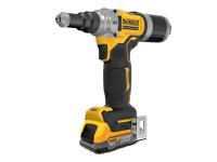 DEWALT DCF414E2T XR 1/4in Brushless Riveter 2 x 1.7Ah POWERSTACKâ„¢ Li-ion