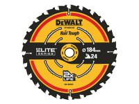 DEWALT ELITE™ Series Framing Circular Saw Blade 184 x 16mm x 24T